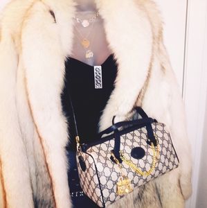 Authentic Gucci GG Boston speedy